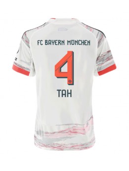 Bayern Munich Jonathan Tah #4 Replika Borta Kläder Dam 2025-26 Kortärmad